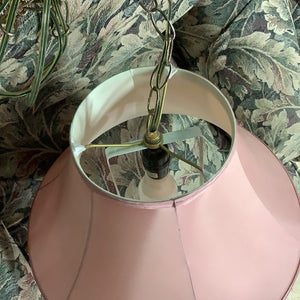 Pink Hanging Lamp