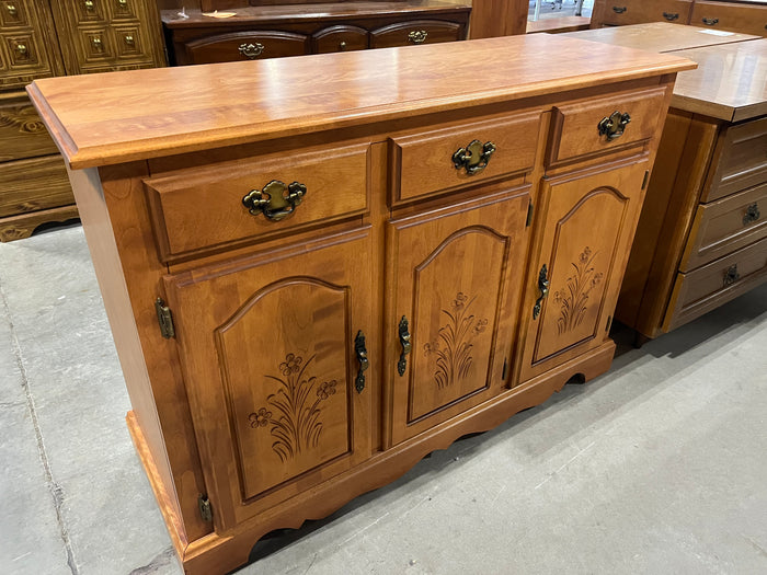 Classic Solid Wood Sideboard Buffet Cabinet