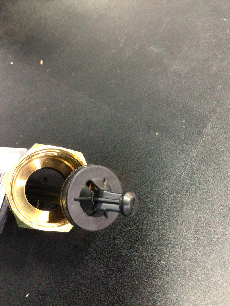 Hose Nipple Female Solid Brass C964Z3/4