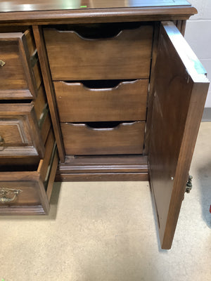 1970s Vintage Wood Dresser