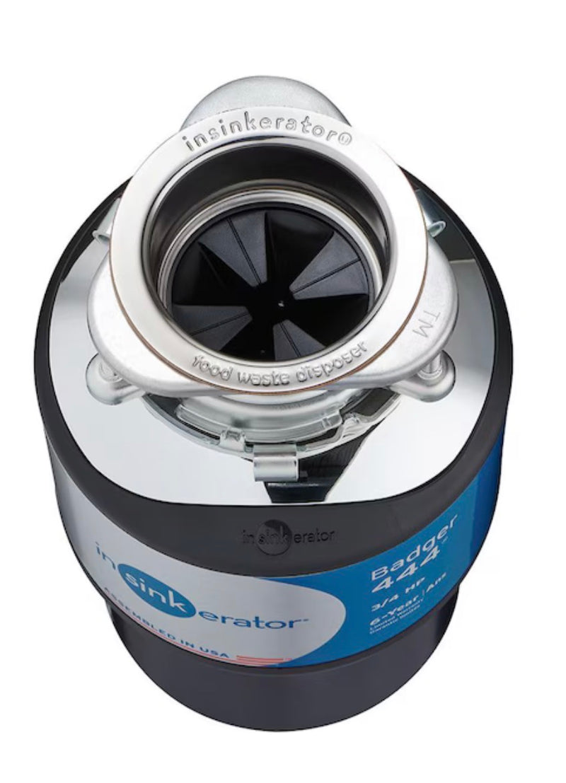 InSinkErator Badger 444 3/4-HP Continuous Feed Food Waste Disposer