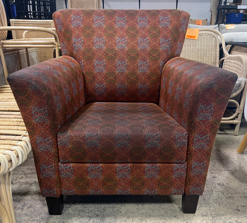 Patterned Arm Chair