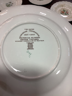 Canadian Centennial Plates