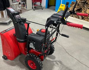 PowerSmart 24-inch 212cc Two-Stage Gas-Powered Snow Blower with Push-Button Start