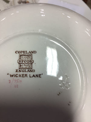 Spode "Wicker Lane" China Set