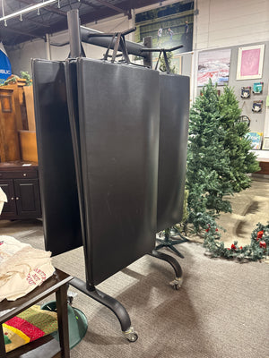 Portable Gym Mat Rack - Mats Included