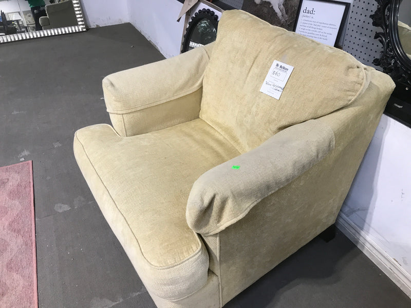 Yellow Upholstery Arm Chair