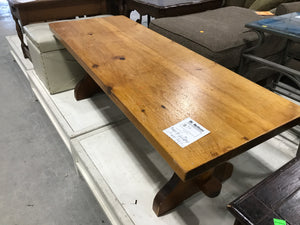 Knotty Pine Coffee Table