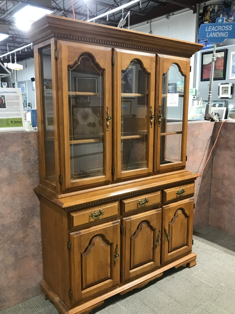Vintage Hutch Buffet