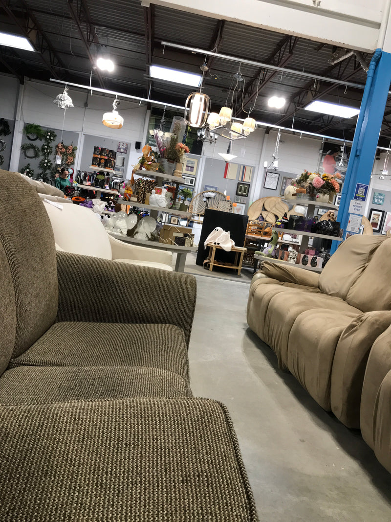 Green 3-Seater Sofa