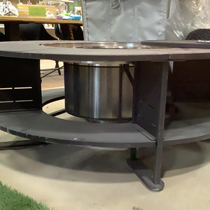 Fire Pit Patio Table