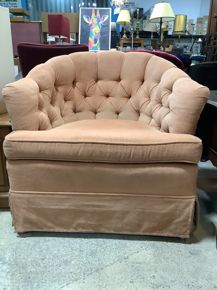 Soft Orange Tub Chair