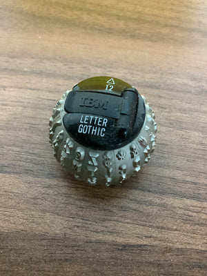 IBM Selectric Typewriter Font Balls