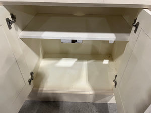 Classic Cream Buffet & Hutch