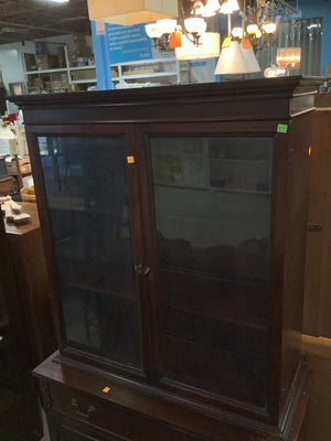 Knechtel Red Wood Buffet & Hutch