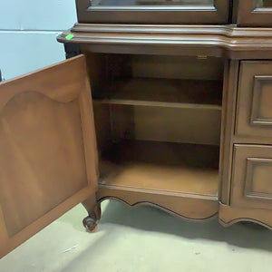 Beveled Buffet and Hutch