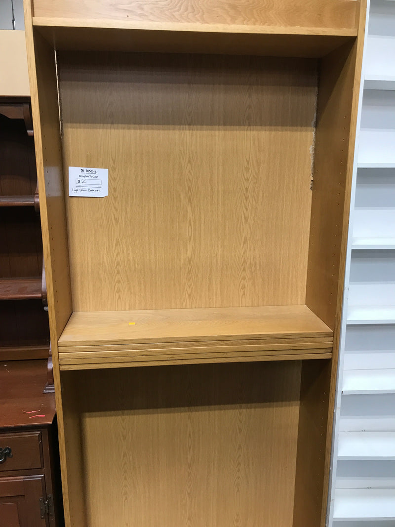 Light Brown Book Case