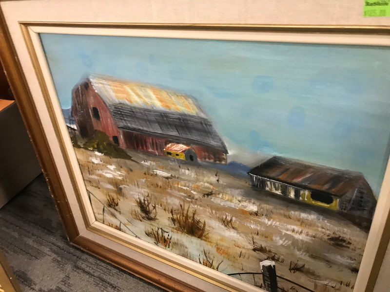 R. Wolff's Painted Farm Canvas