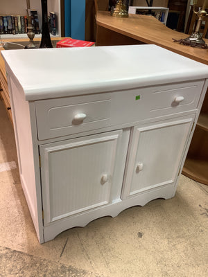 Modern White Side Cabinet