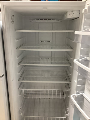 White Whirlpool Upright Freezer