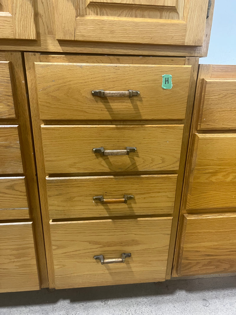 Complete Wooden Kitchen Set