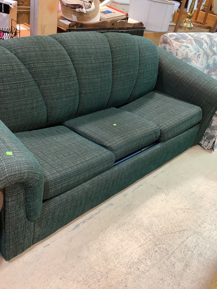 Green Mid Century Sleeper Couch