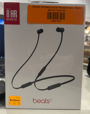BeatsX Wireless In-Ear Headphones - Black