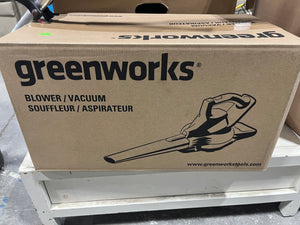 40V 185 MPH - 340 CFM Brushless Blower / Leaf Vacuum (Tool Only)