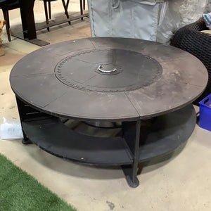 Fire Pit Patio Table
