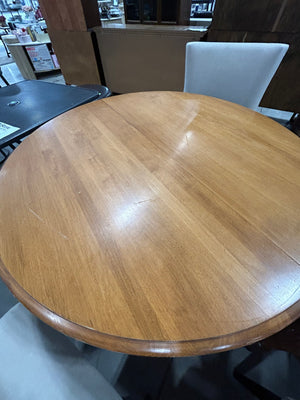 Circular Wood Table