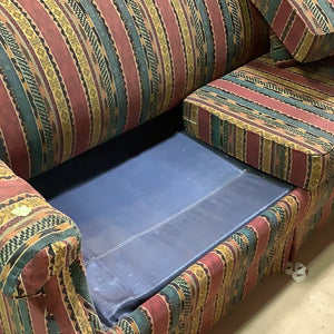 Striped Pattern Sofa Bed
