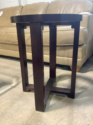 Circular Glass Side Table