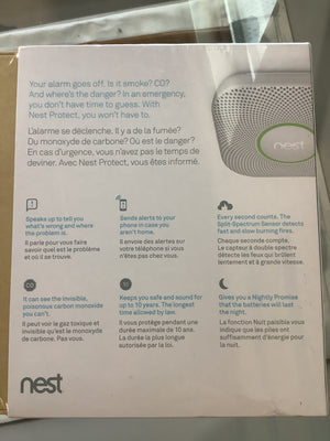 Nest Smoke and Carbon Monoxide Alarm