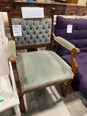 Antique Mahogany Victorian Armchair – Circa 1895