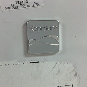 Plain White Kenmore Fridge
