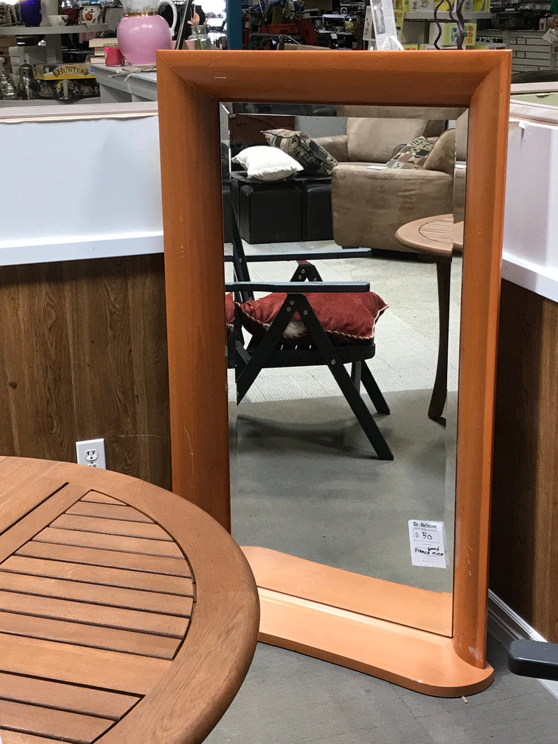 Wood Framed Mirror