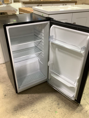 Black Danby Mini-Fridge