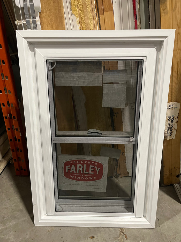 Farley White Vinyl Single-Hung Window