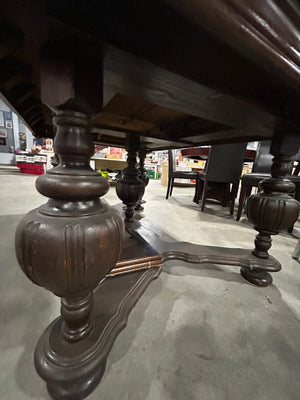 Antique Dining Table with Leaf