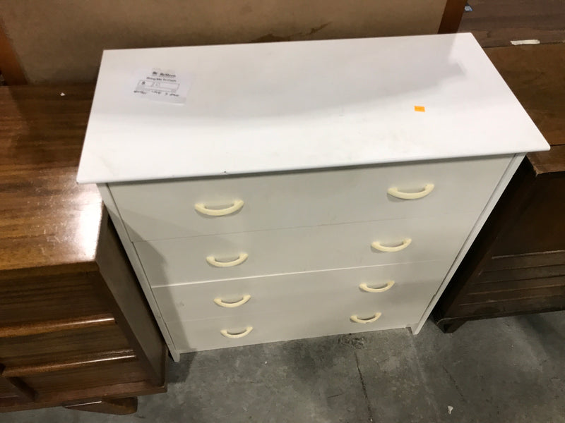 White 4 drawer dresser