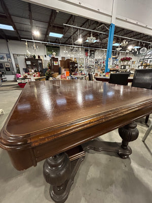 Antique Dining Table with Leaf