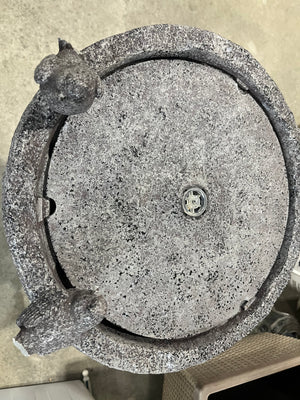 Electric Stone-Style Bird Bath Fountain