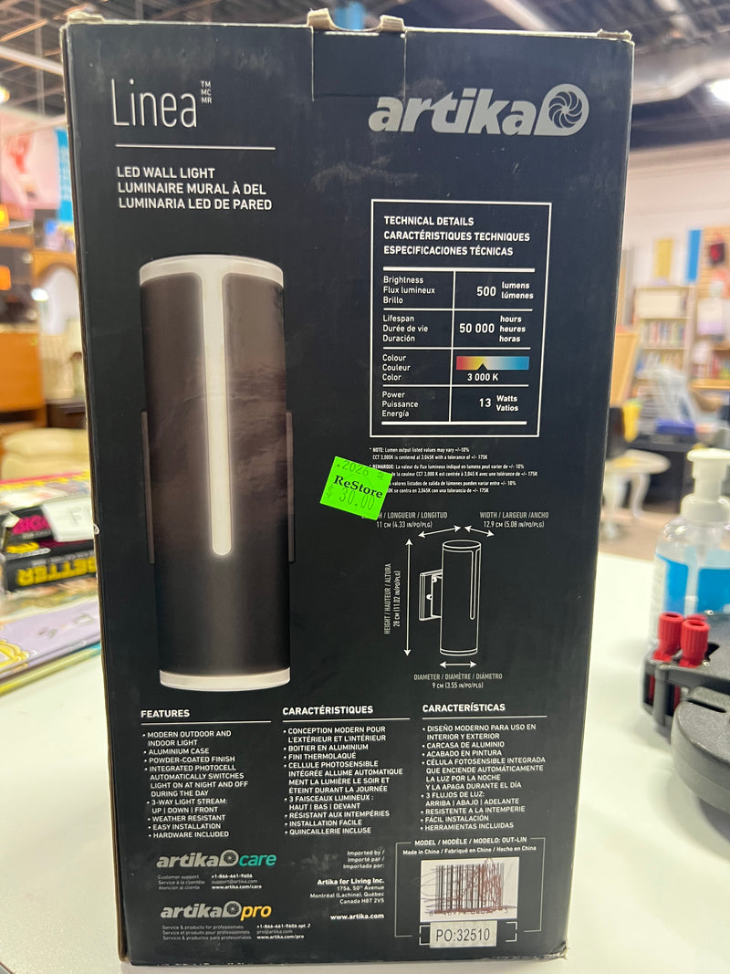 Linea LED Wall Light