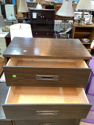 Modern Walnut Nightstand