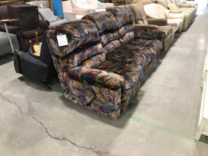 Multi-Colour Reclining 3 Seater