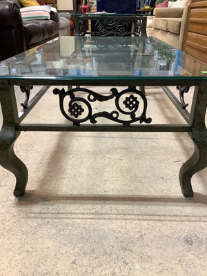 Glass Top Coffee Table