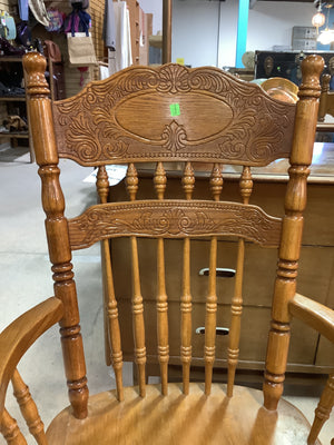 Craved Wooden Chairs