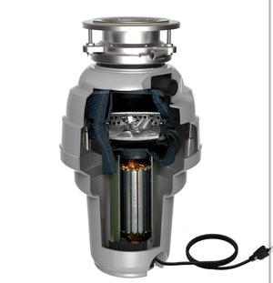 American Standard Slim Line 1.25HP Food Waste Disposer