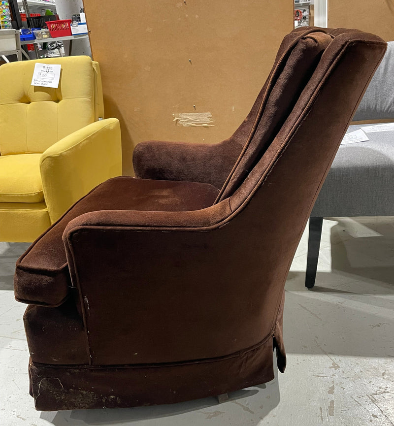 Vintage Mid-century Swivel Armchair