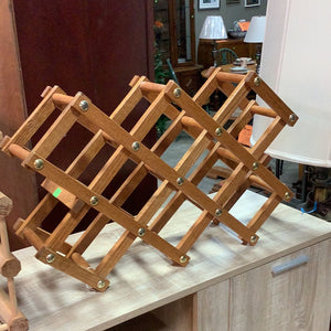 Folding Bottle Rack